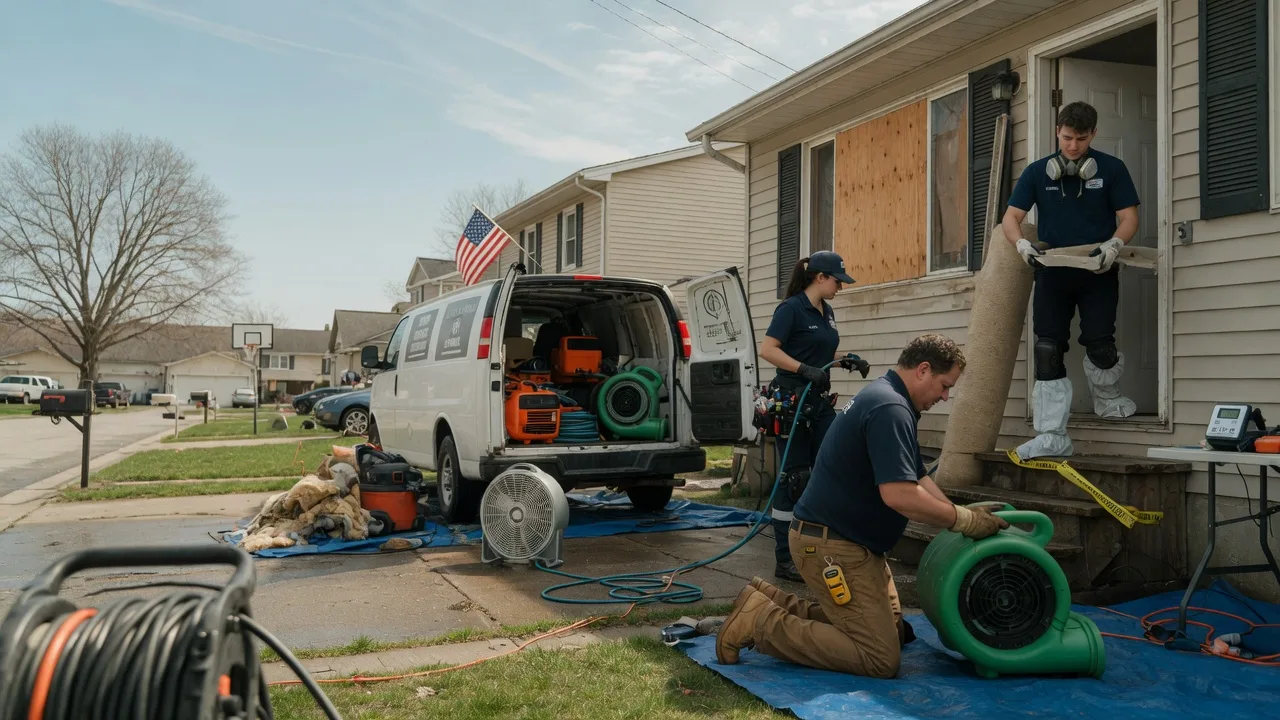 Water Damage Restoration in Palo, MI near me